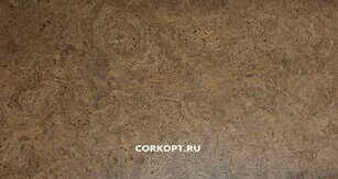 Клеевой пробковый пол Baltcork ROCKS OBSIDIAN BROWN